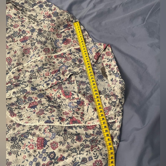 Fittiway Floral Silk blouse - Picture 13 of 15